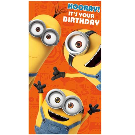 Hooray It's Your Birthday Minions Card £2.45